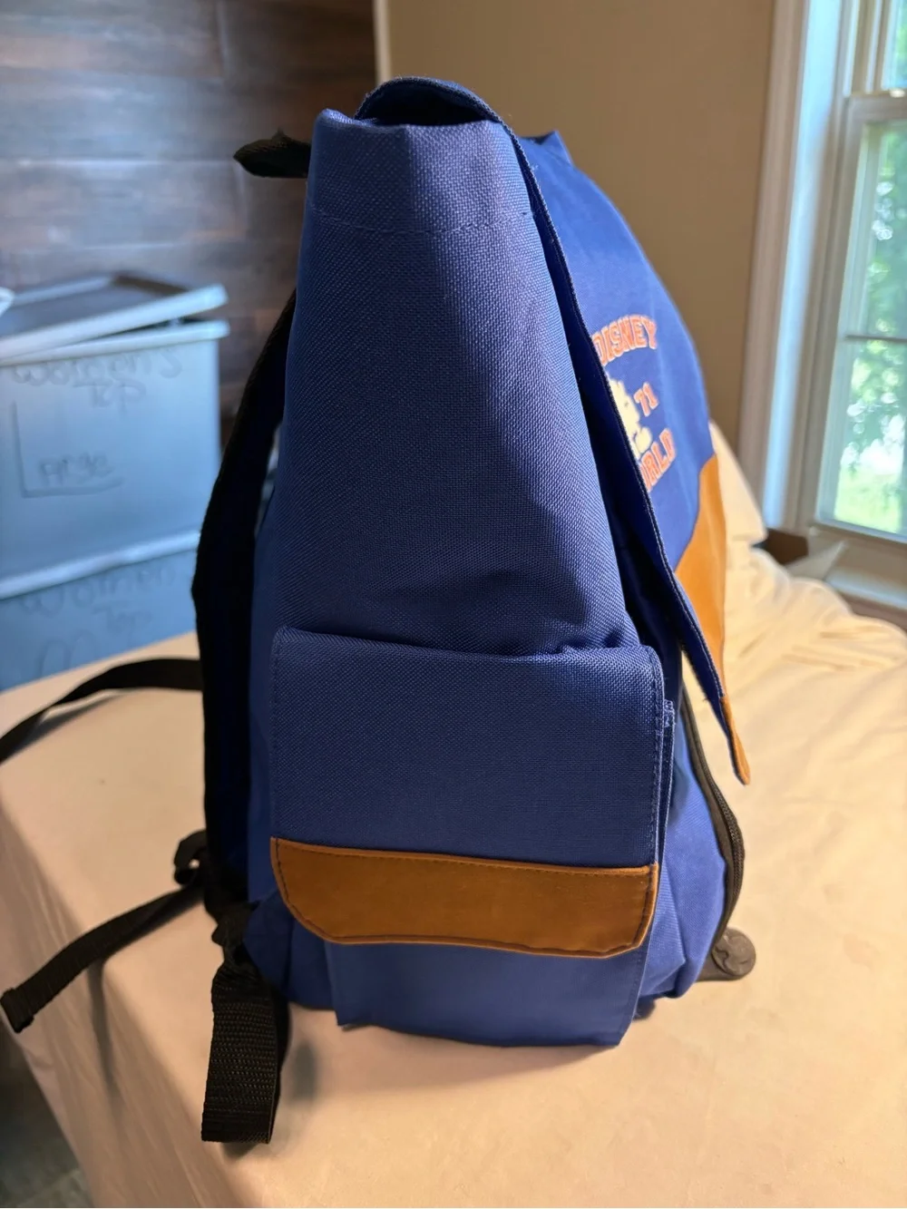 Walt Disney World 1971 Anniversary Blue Backpack Mickey Mouse Edition